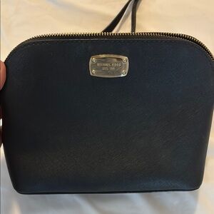 Michael Kors Black Dome Crossbody Bag